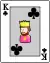 King of clubs