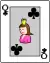 Queen of clubs