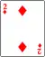 2 of diamonds