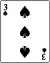 3 of spades