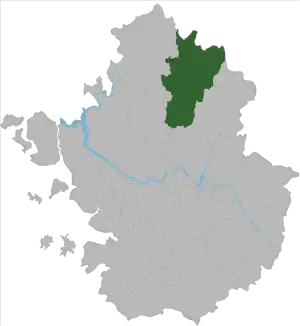 抱川市の地図