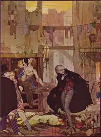 ハリー・クラークによる挿絵。1923年