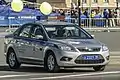 サンクトペテルブルクのフォード・フォーカスのパトカー