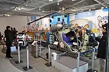1階展示場（2018年2月17日撮影）