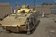 アフガニスタンでの作戦行動に最適化された、ロソマク-M1M歩兵戦闘車