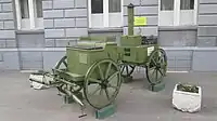 セルビア王国で使用されたフィールドキッチン。
