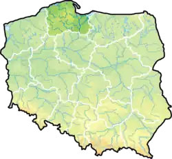 ポモージェ県地図