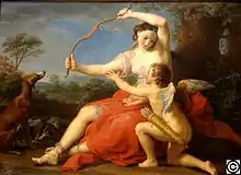 ディアナとクピド　(c.1761)