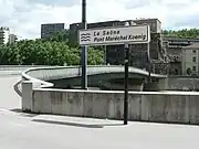 ソーヌ川に架かるケーニグ橋