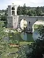 フルビア川に架かる橋