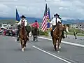 ポニー・エクスプレスの日を祝うパレード、ユタ州イーグルマウンテン
