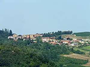 ポンツァーノ・モンフェッラートの風景