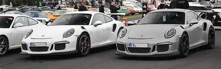 ポルシェ・991 GT3 RS フロント