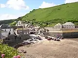 ポートアイザック（英語版）はイギリス・コーンウォールの北岸にある伝統的な漁村である。