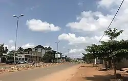 ポルトノボのダウンタウン