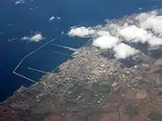 工業地区空撮