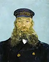 フィンセント・ファン・ゴッホ『郵便配達人ジョゼフ・ルーラン』1888年