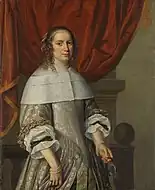肖像画(1663)、アムステルダム国立美術館蔵