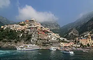 ポジターノの風景