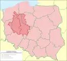 大ポーランド地方の位置