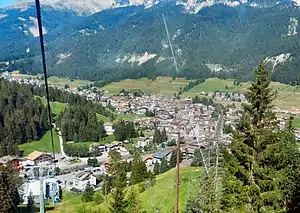 ポッツァ・ディ・ファッサの風景