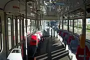 車内（タトラT3SUCS）