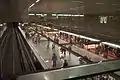 C線のプラットホーム