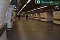 A線プラットホームの中央部
