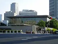 総理官邸前（2008年7月23日撮影）