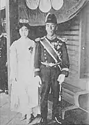 佐紀子女王との婚姻