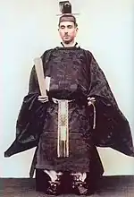 束帯着用の朝香宮鳩彦王