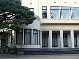 旧朝香宮邸の庭園側外観(2008年1月6日撮影)