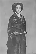 内約中の良子女王(1918年頃、満15歳)