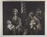「ウゴリーノ・デッラ・ゲラルデスカ」(原画）レノルズ(版画）ボイデル