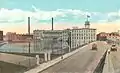 捺染工場、1920年頃