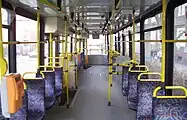 車内（シュチェチン市電）