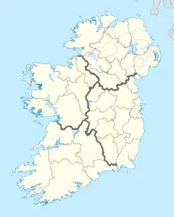 アイルランド島の位置（アイルランド島内）