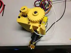 Prusa i3 エクストルーダーとホットエンド
