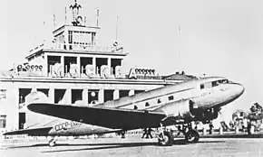 駐機中のLi-2 CCCP-Л413号機 (1940年撮影)