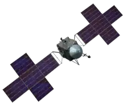 小惑星探査機サイキの想像図