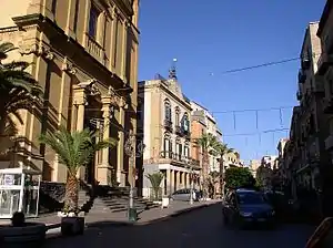 ポルト・エンペードクレの風景