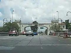 ブエノスアイレス市最南端地点のノリア橋
