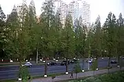 平壌の市街地