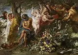 ピーテル・パウル・ルーベンス - Pythagoras advocating vegetarianism (1618–20)