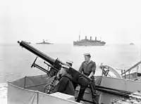 原型となったQF 2pounder gun Mk.II(カナダ軍艦艇に搭載されたもの)