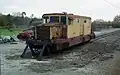 イタリア国鉄からパダーナ鉄道に譲渡されてLn372.1号機となった旧Ln372.001号機、クアルテザナ駅、2003年