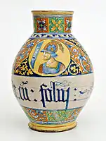 花瓶(ファエンツァ、1550年ごろ)