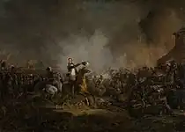 カトル・ブラの戦いのオラニエ公ウィレム(1817/1818)アムステルダム国立美術館蔵