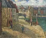 "Quai at Dieppe" (c.1900)