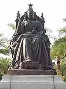 中国香港にあるヴィクトリア女王像